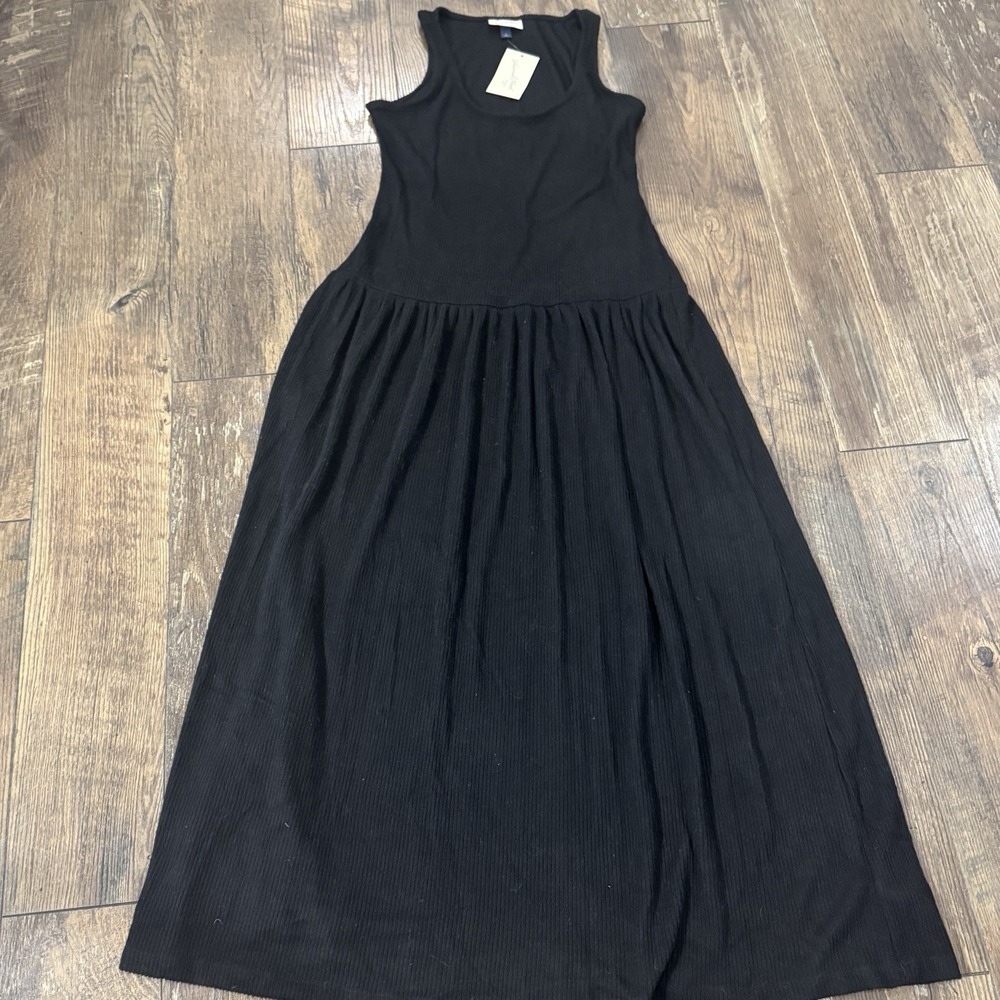 New Women's Black Maxi Dress - Size Small